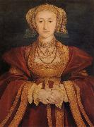 Hans Holbein Anne de Cleves reine d'Angleterre,quatrieme epouse d'Henri VIII painting